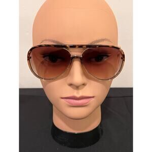 Freyrs Shay 92-1 Oversized Aviator Sunglasses Tortoiseshell Brown Gradient